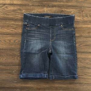 Liverpool Bermuda denim shorts